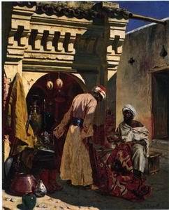 unknow artist Arab or Arabic people and life. Orientalism oil paintings 150